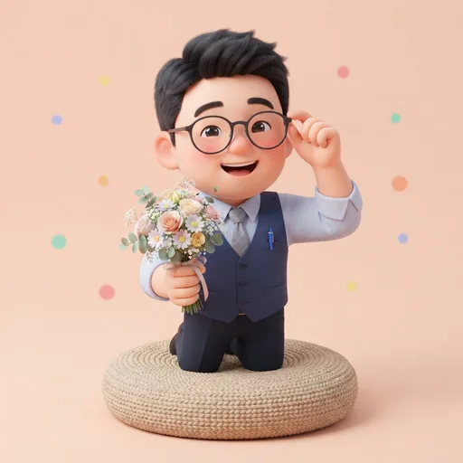 이모티콘으로 분위기 살리는 과장