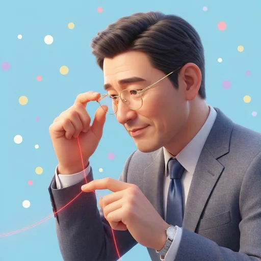 한 명만 바라보는 전무